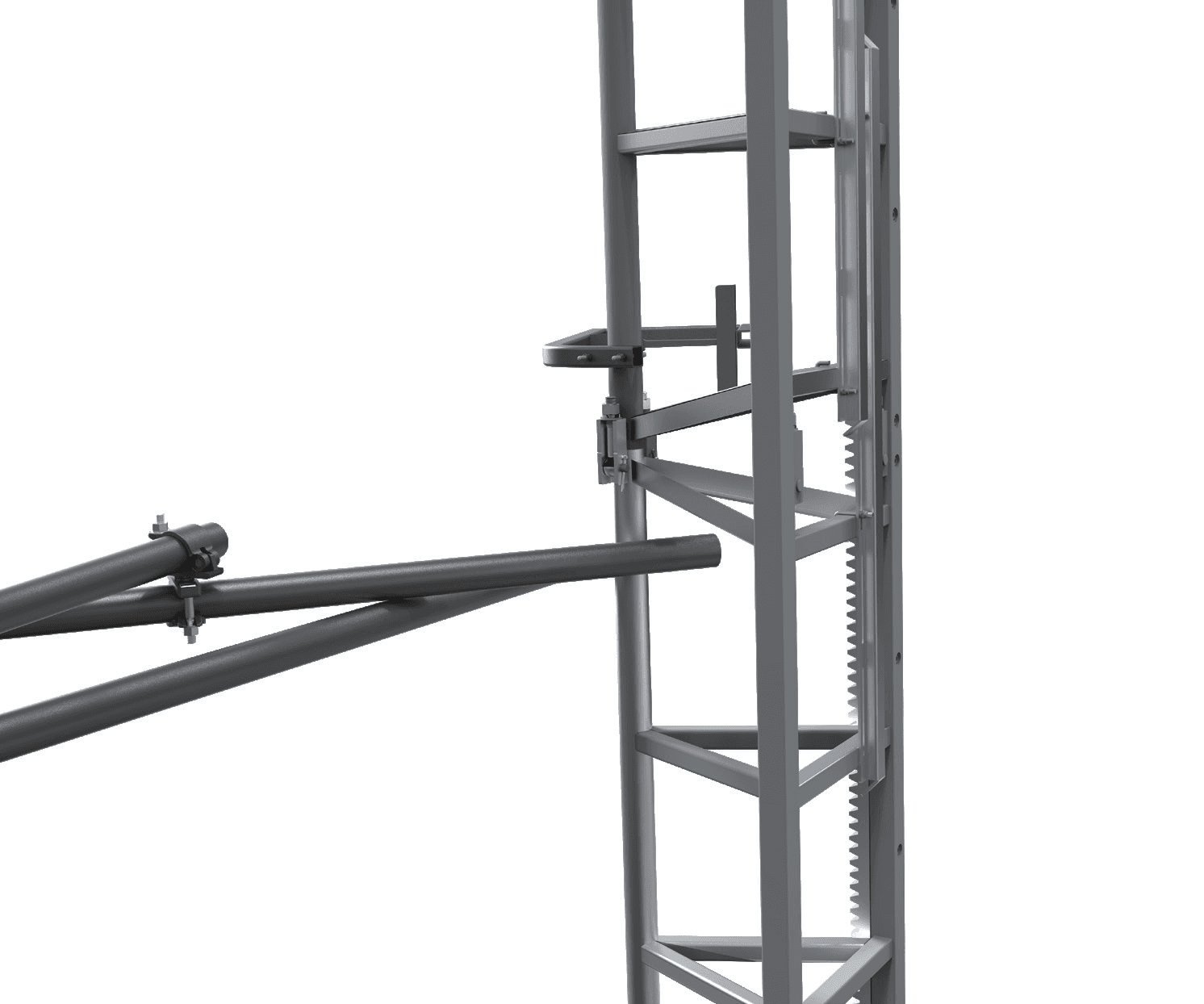 Enhanced high-strength steel structure